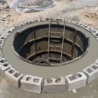 ساخت آب انبار دایره ای با قالب های یک تکه|خدمات پیشه و مهارت|برازجان, |دیوار