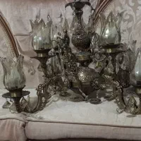 لوستر|لوستر و چراغ آویز|نیشابور, گمنام غربی|دیوار