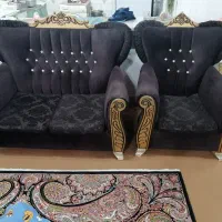 مبل ده نفره و عسلی ومیز تلوزیون|مبلمان خانگی و میز عسلی|خشکبیجار, |دیوار