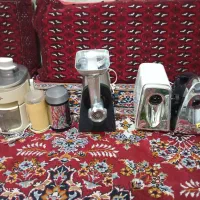 چرخ گوشت، آبمیوه گیر و آسیاب