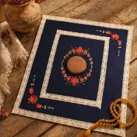 جانماز گلدوزی زیبا
