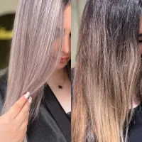 رنگ مو / لایت مو/دکلره و مش/ پروتیین/کراتین و احیا