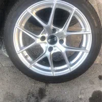 رینگ حرفه ای BBSشاخ گوزنی همراه لاستیک خارجی