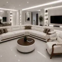 مبل راحتی ۸ نفره ال