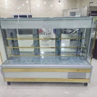 یخچال ویترین آکواریومی برای قنادی سوپری و....