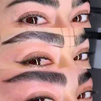 شیدینگ لب و میکروبلیدینگ ابرو تضمینی توسط استاد