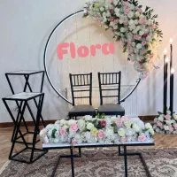 گل آرایی و بادکنک آرایی تشریفات فلورا|خدمات پذیرایی، مراسم|سنندج, |دیوار