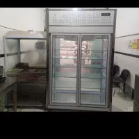 فر پیتزا  وفر ساندویچ  ویخچال ویگ میز تمام استیل