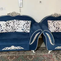 مبلمان 9نفره + 3 صندلی|مبلمان خانگی و میز عسلی|کرمان, |دیوار