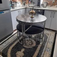 میز ناهارخوری غذاخوری جدید فلزی فورتیک شیک|میز و صندلی غذاخوری|تهران, سیزده آبان|دیوار