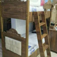 تخت دو طبقه کودک و نوجوان|تخت و صندلی بچه|آمل, |دیوار