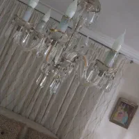 لوستر کریستالی مدل باکارات...۳عدد