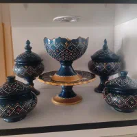 ظروف پذیرایی نقطه کوبی|صنایع دستی و سایر لوازم تزئینی|گالیکش, |دیوار