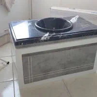 روشویی کابین ضد آب. سنگ طبیعی