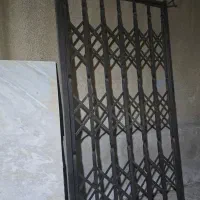 درب آکاردئونی ضد سرقت|مصالح و تجهیزات ساختمان|دهلران, |دیوار