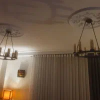 لوستر مدرن ۹ شعله یک جفت