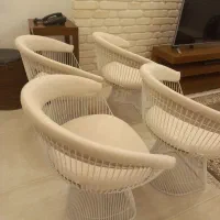 چهار عدد صندلی فانتزی نو