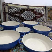 فروش سرویس قابلمه بازسازی شده|ظروف پختوپز|فومن, |دیوار