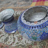 لنتر میناکاری شده|کلکسیون اشیاء عتیقه|اندیشه, شهرک مریم|دیوار