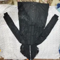 کاپشن دخترانه ۱۰تا۱۵تا۲۰ساله مشکی کلاه دار.|کفش و لباس بچه|میانه, |دیوار