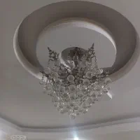 لوستر شش شاخه برنز|لوستر و چراغ آویز|تهران, افسریه شمالی|دیوار