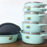 سرویس قابلمه MGS کره ای  12 پارچه