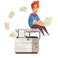 پرینت و فتوکپی رنگی و سیاه و سفید|دفتر کار|تهران, جنت‌آباد جنوبی|دیوار