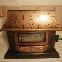بخاری شومینه ای بزرگ|بخاری، هیتر، شومینه|تبریز, |دیوار