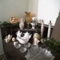 حراج ظروف بلوری جات قدیمی  زیرقیمت|صنایع دستی و سایر لوازم تزئینی|تهران, خواجه نظام الملک|دیوار