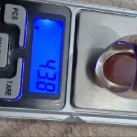 انگشتر نقره پنبه ای وزن۴۴گرم|جواهرات|قم, محمد آباد|دیوار