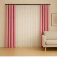 فروش ویژه غیر حضوری پرده مینیمال حریر و مخمل 30رنگ