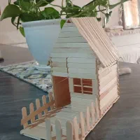 کلبه دست ساز|مجسمه، تندیس، ماکت|کاشان, کارگر|دیوار