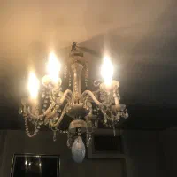 کریستال ( شیشه ای ) ۶ شعله سالم و شیک|حراج|اصفهان, هزارجریب|دیوار