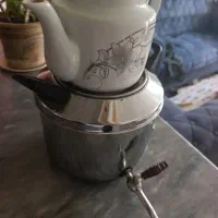 سماور رو گازی با قوری چینی|سماور، چایساز، قهوهساز|ارومیه, |دیوار