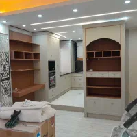 طراحی وساخت کابینت وکمد دیواریو....