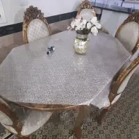 ست مبل و میز نهار خوری سلطنتی|مبلمان خانگی و میز عسلی|ضیاء آباد, |دیوار