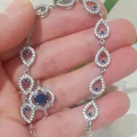 دستبند و نیم ست و النگو نقره