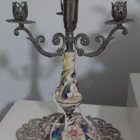 اینه وشمعدان قدیمی ایتالیایی|لوستر و چراغ آویز|تهران, کاج|دیوار