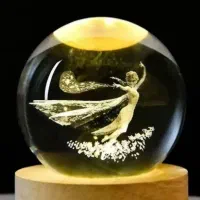 شبتاب گوی گریستالی سه بعدی