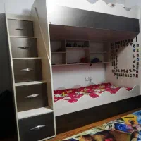 تخت ۲طبقه|تخت و سرویس خواب|رشت, رودبارتان|دیوار