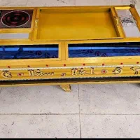 منقل آلمینیوم طلایی درجه1