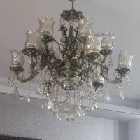 لوستر و دیوار کوب برنز