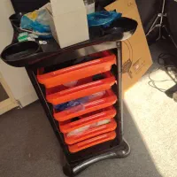 ترولی چرخ دار حرفه ای بزرگ|آرایشگاه و سالنهای زیبایی|بهشهر, |دیوار