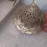 لوستر برنجی|لوستر و چراغ آویز|فارسان, |دیوار