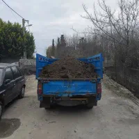 کود خاک شن ماسه بیس مخلوط بار نخاله اتاق بزرگ