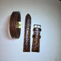 بند ساعت چرم طبیعی در همه رنگ|ساعت|شیراز, زیباشهر|دیوار