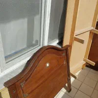 تخت یک نفره چوبی