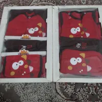 لباس ۱۹ تیکه نی نی سان و کاپشن جوراب دار