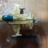 ماکت چوبی هواپیما|مجسمه، تندیس، ماکت|طبس, |دیوار