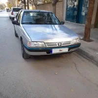 پژو نقره ای مدل 93 تمام رنگ